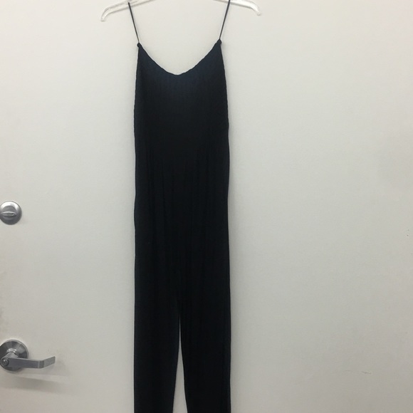 Indah Crush Jumpsuit - Black - Picture 2 of 3